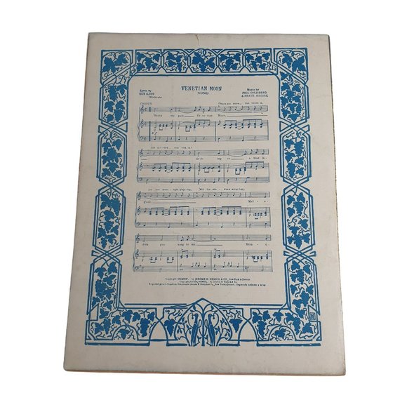 My Isle Of Golden Dreams 1919 Antique Sheet Music Piano Voice Easy Listening - Picture 2 of 5